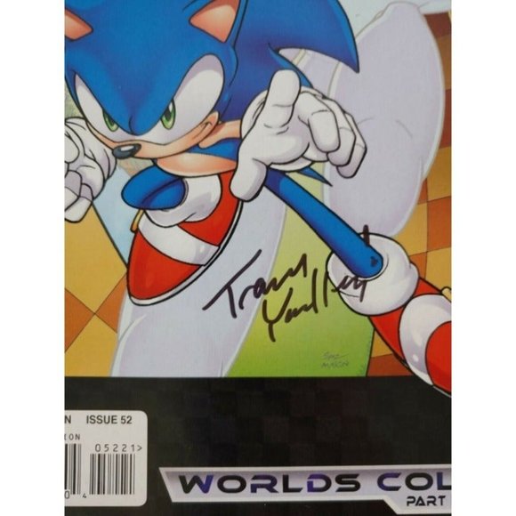 Sonic Universe #52 Worlds Collide 5 of 12 Team Sonic Variant Signed Issue - Picture 6 of 10